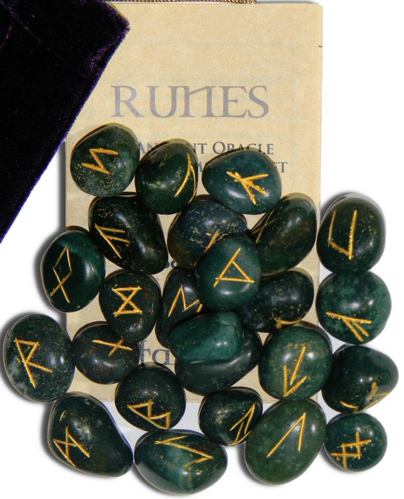 Bloodstone gemstone Runes