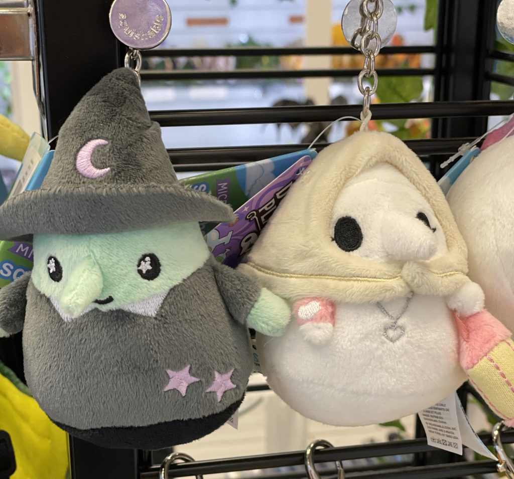 witch keychain, plague nurse keychain