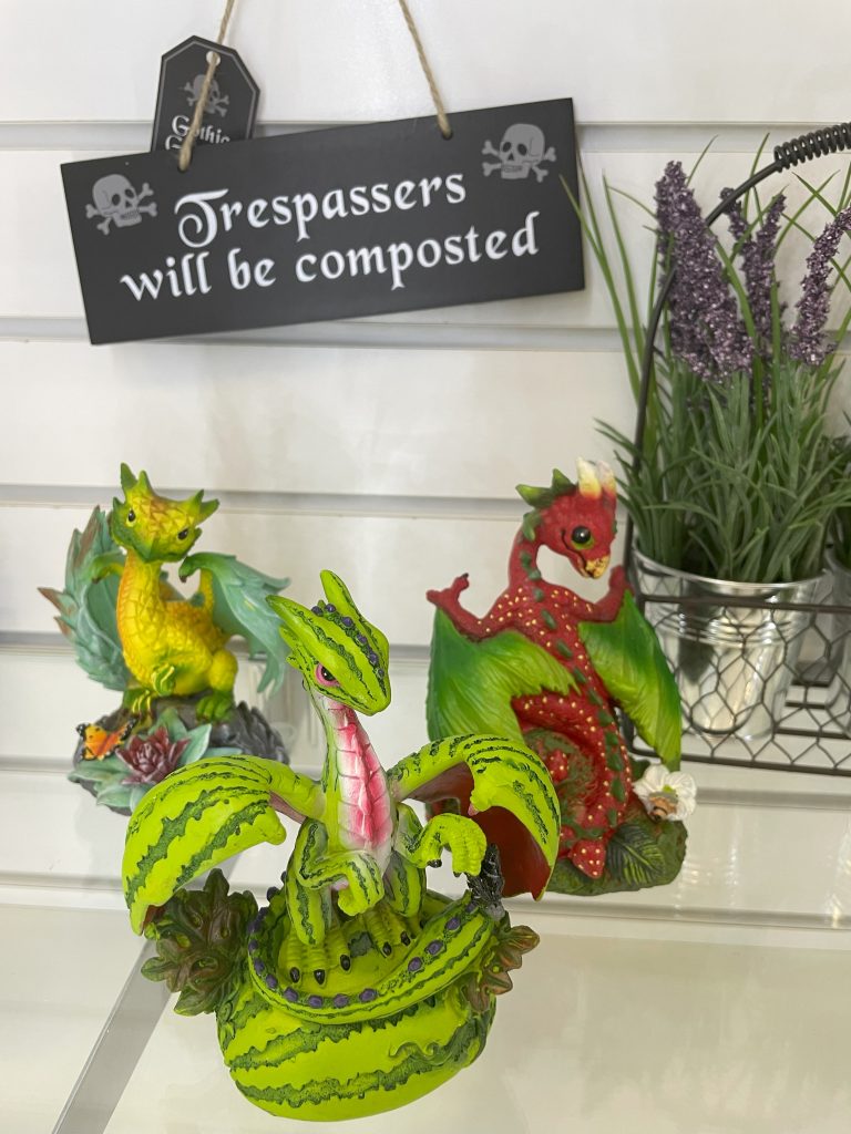 Pineapple Garden Dragon, Watermelon Garden Dragon, Strawberry Garden Dragon