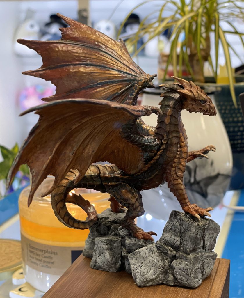 Painted Copper Dragon